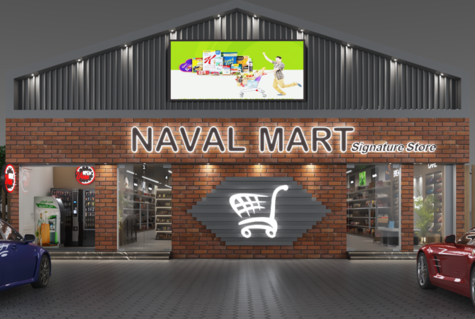 FACADE-NAVAL MART italic-rev